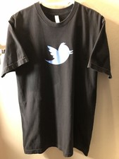 Camiseta Twitter Grande Tecnologia X Mídias Sociais Elon Musk Vestuário Americano Rara comprar usado  Enviando para Brazil