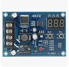 Placa voltímetro LED proteção módulo de controle de carregamento de bateria XH-M603 12-24V comprar usado  Enviando para Brazil