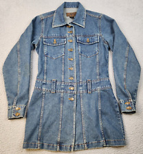 Vtg denim dress for sale  Evansville