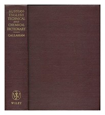 Dictionnaire technique chimiqu d'occasion  Expédié en France
