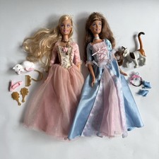 Boneca cantora Anneliese e Erika, Barbie como a princesa e o mendigo (LEIA), usado comprar usado  Enviando para Brazil