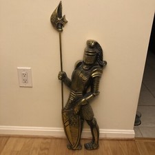 Vtg brass knight for sale  Baltimore