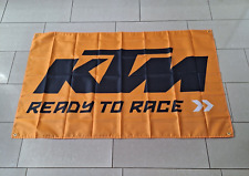 KTM Flag/Banner/Merchandise/Werbung/Wandbild/Racing/Motorsport/Tuning/Bike comprar usado  Enviando para Brazil