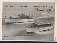 Usado, 1935 CHRIS CRAFT CRUISER RUNABOUT UTILITÁRIO LANCHA IATE ALGONAC AD 10530 comprar usado  Enviando para Brazil