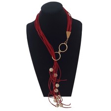 Collana lariat pelle usato  Schlanders