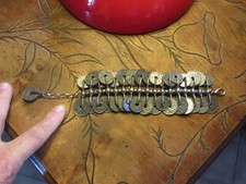 Bracelet pièces francs d'occasion  Charnay-lès-Mâcon