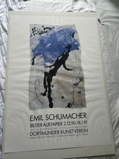 Emil schumacher ausstellungspl gebraucht kaufen  Sinn