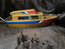 Telemania SS America Foghorn Ringer de colección de los años 70 teléfono barco yate línea fija segunda mano  Embacar hacia Mexico