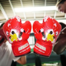 1 par de luvas de boxe sanda para equipamento de luvas de karatê muay thai luta MMA sanda comprar usado  Enviando para Brazil
