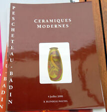 Ceramique modernes catalogue d'occasion  Abondant