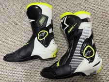 Botas Alpinestars SMX Plus ventiladas motocicleta pista de rua tamanho 9/43 comprar usado  Enviando para Brazil