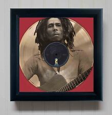 Caixa de sombras Bob Marley Legend emoldurada dourada gravada LP comprar usado  Enviando para Brazil