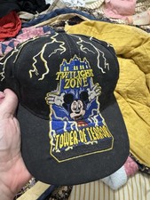 Chapéu Snapback Vintage Disney MGM Torre do Terror Relâmpago Mickey Twilight Zone comprar usado  Enviando para Brazil
