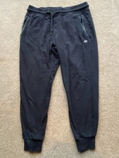 Superdry joggers black for sale  DARLINGTON