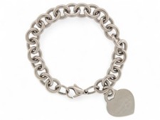 Bracelet tiffany plaque d'occasion  France