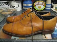 Barker tan leather for sale  MARKET RASEN