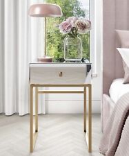 Mirrored bedside table for sale  STAINES-UPON-THAMES