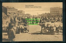 Używany, AK Typy żydowskie z Rosji. Polska Martplatz -Warszawa Lodz - AK97 na sprzedaż  Wysyłka do Poland