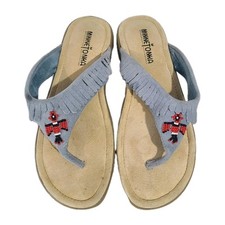 Minnetonka blue suede for sale  Chesapeake