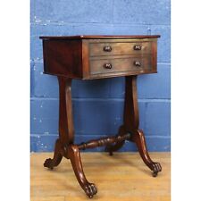 Regency mahogany workbox for sale  ROTHERHAM