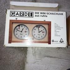 Garde chess clock for sale  BILLERICAY