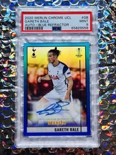 Topps Merlin Chrome UCL Tottenham Htp Gareth Bale Auto Signature /75 PSA 9 POP 3, usado comprar usado  Enviando para Brazil