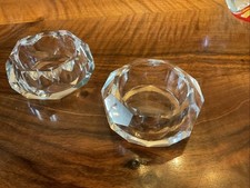 Teelichthalter kristallglas gebraucht kaufen  Saarbrücken