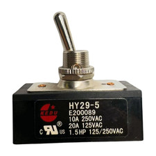 Interruptor liga/desliga KEDU HY29-5, E200089, 10A 250V, 20A 125V, 1.5HP 125/250V comprar usado Interruptor liga/desliga KEDU HY29-5, E200089, 10A 250V, 20A 125V, 1.5HP 125/250V comprar usado  Enviando para Brazil