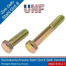 Sechskantschraube 7/16-20 UNF Stahl Grade 8 Gelb Verzinkt | comprar usado  Enviando para Brazil