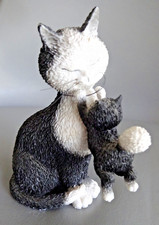 Figurine résine chats d'occasion  Évian-les-Bains