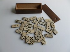 Bone ebony domino for sale  WELLINGBOROUGH