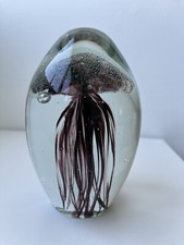 Jellyfish art glass for sale  WEMBLEY