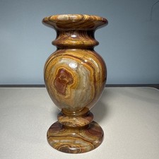 Polished onyx vase for sale  Circle Pines