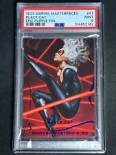 2022 Marvel Masterpieces Epic Purple Black Cat #47 PSA 9 Perfeito Dan Dos Santos SP comprar usado 2022 Marvel Masterpieces Epic Purple Black Cat #47 PSA 9 Perfeito Dan Dos Santos SP comprar usado  Enviando para Brazil