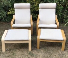 Two ikea poang for sale  AYLESBURY