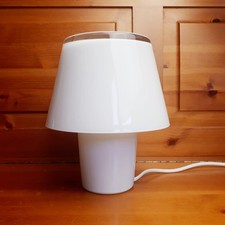 Lampada IKEA GAVIK Bianca da Tavolo Vetro Fungo Helena Svensson VINTAGE 90 na sprzedaż  Wysyłka do Poland