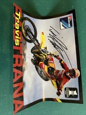 Travis Pastrana autografado 2000 AMA 125cc campeão nacional de motocross comprar usado  Enviando para Brazil