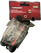 Conjunto de chaves hexagonais Husky dobrável bloqueio diamante SAE vermelho Qtd: 2, usado comprar usado  Enviando para Brazil