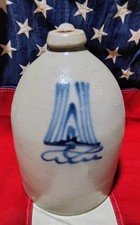 Antique blue decorated for sale  Charleroi