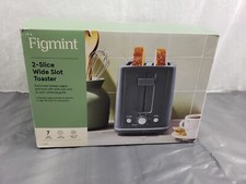 Nueva tostadora FIGMINT 2 rebanadas ranura ancha con 7 ajustes de calor y apagado automático segunda mano  Embacar hacia Mexico