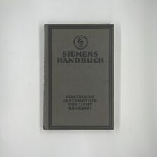 Siemens handbuch elektrische gebraucht kaufen  Gäufelden