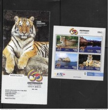 2022 COLÔMBIA, COLÔMBIA - RELAÇÕES DIPLOMÁTICAS COREIA, PANTHERA ONCA, MALPELO FLO comprar usado  Enviando para Brazil