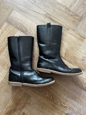 Clarks black leather for sale  MITCHAM