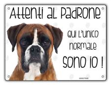 Cartello cane boxer usato  Vertemate con Minoprio