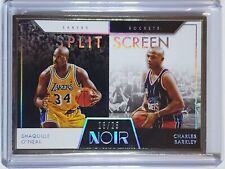 2020 Noir Shaquille O'Neal Charles Barkley QUADRO DE METAL PRATA /25 - Raro comprar usado  Enviando para Brazil