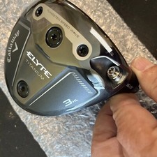 TOUR ISSUE CALLAWAY ELYTE TITANIUM TACTICAL #3HL, 16.5’FW METAL, CABEÇA ”200g, usado comprar usado  Enviando para Brazil
