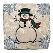 Handmade stampin snowman for sale  Whiting