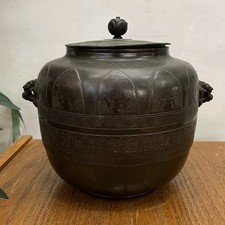 Large bronze lidded for sale  OXFORD