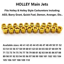 20 PACOTES Holley Carb Carb Carb Carb Carburador GÁS JATOS PRINCIPAIS KIT 40-110 1/4-32 VOCÊ ESCOLHE QUALQUER TAMANHO, usado comprar usado  Enviando para Brazil