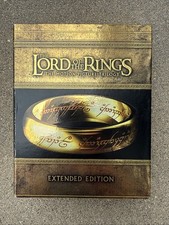 The Lord of the Rings: Trilogy (Extended Ed. 15 Blu-Ray & DVD Set) No Scratches comprar usado  Enviando para Brazil